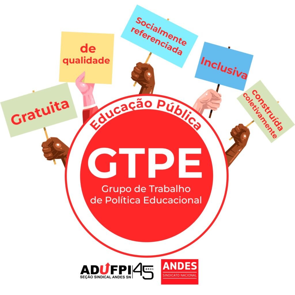 GTPE: Participe do Grupo de Trabalho de Política Educacional (GTPE). Inscrições até o dia 4 de novembro de 2024.