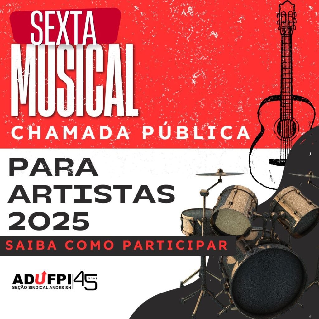 Chamada Pública para Artistas 2025