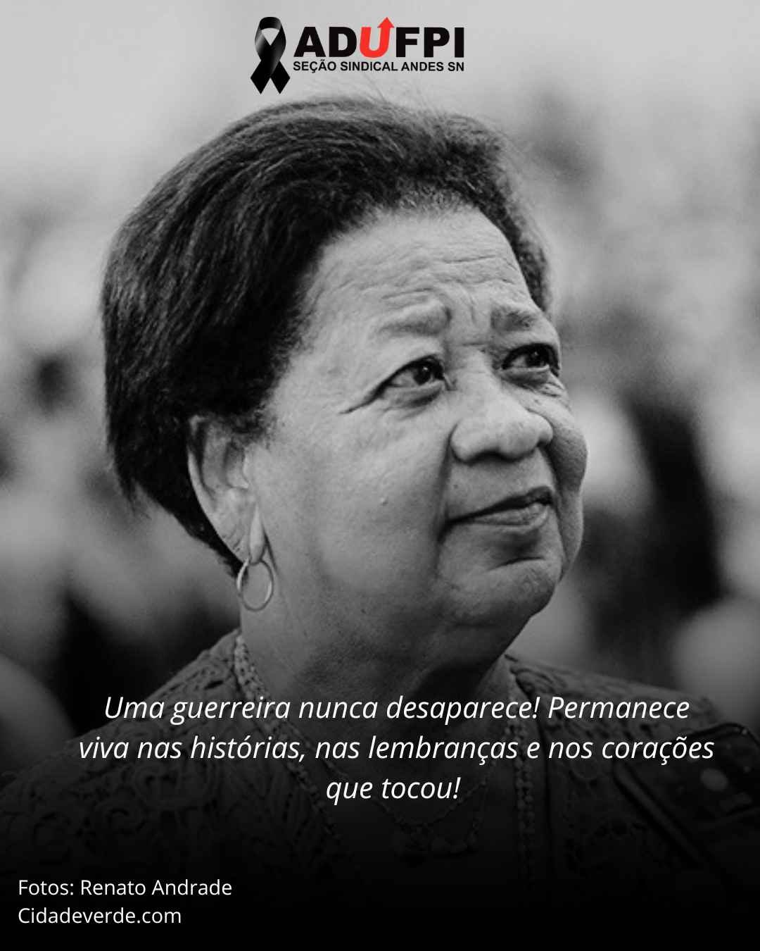Nota de pesar: Delegada Vilma Alves