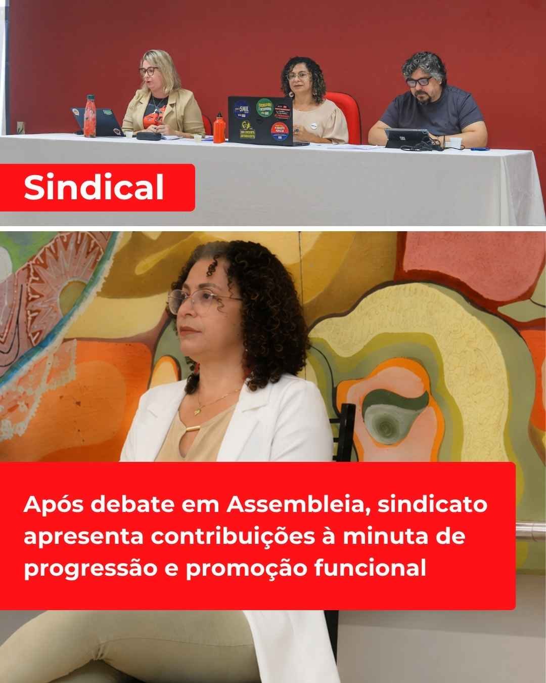 Após debate em Assembleia, sindicato apresenta contribuições à minuta de progressão e promoção funcional